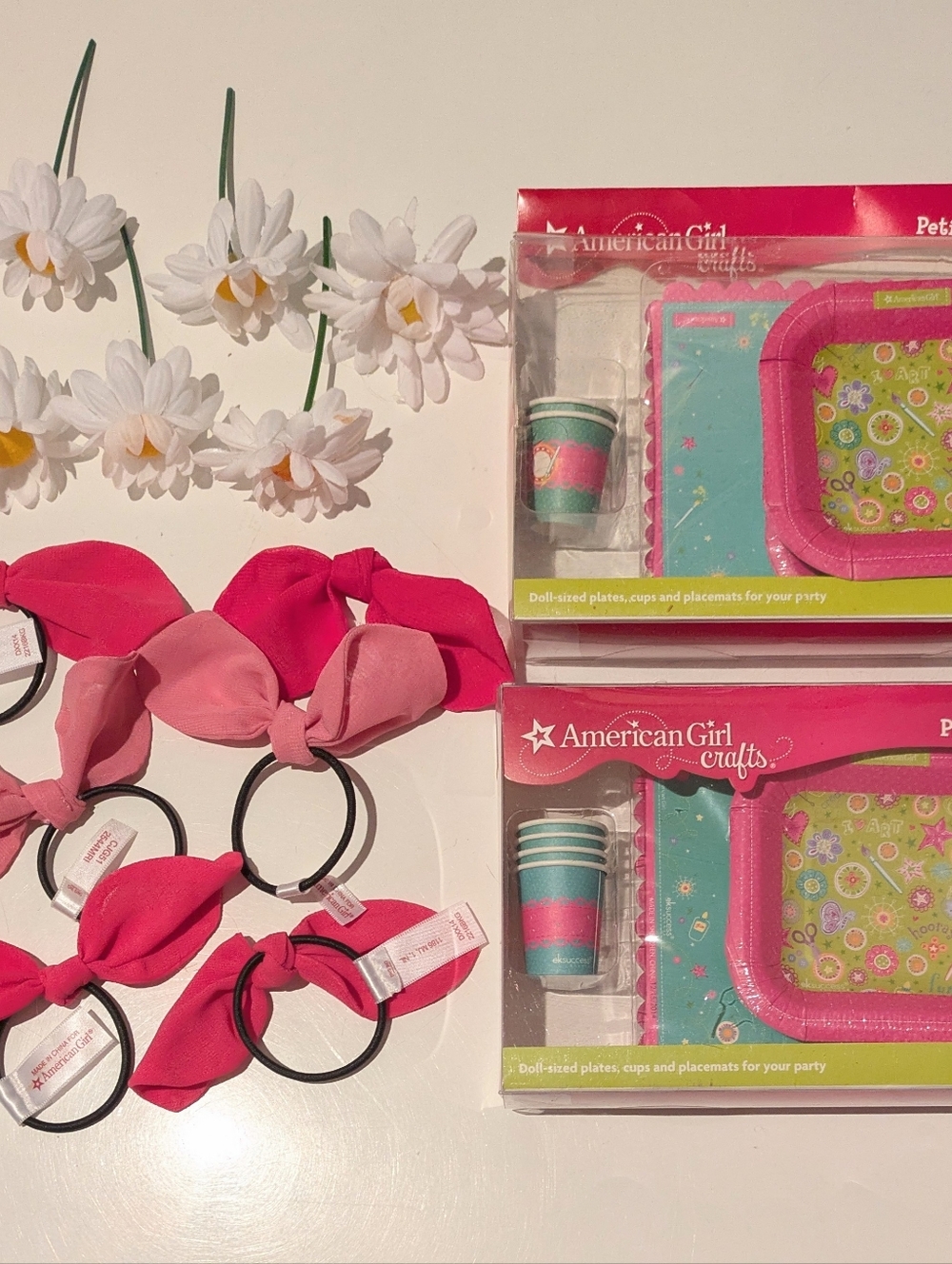 American Girl Doll Size Party Place Settings & Party Favors for 6